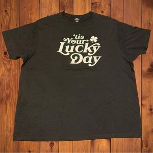 Saint Patrick’s Day Tis Your Lucky Day Af Clover Green Leprechaun Holiday Funny